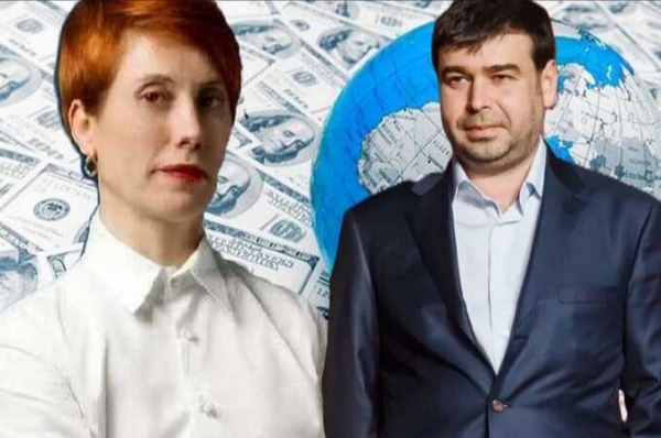 Борис Ушерович регистрировал десятки фирм, а Оксана Хаджипавлоу зачищает их упоминания в прессе